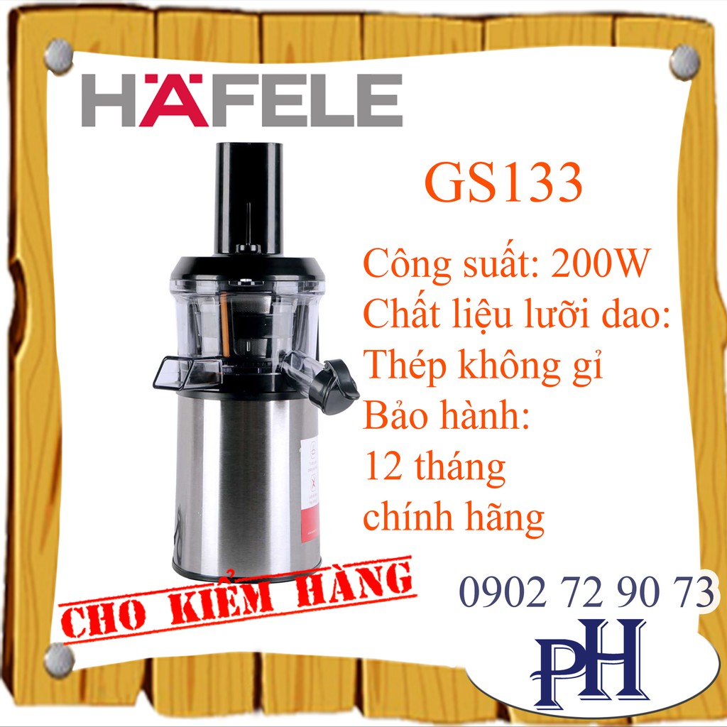 Máy Ép Chậm Hafele GS-133 200W