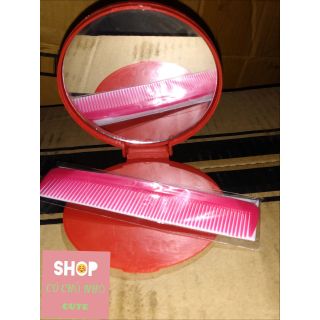 Combo gương lược mini ( Gương Tròn )