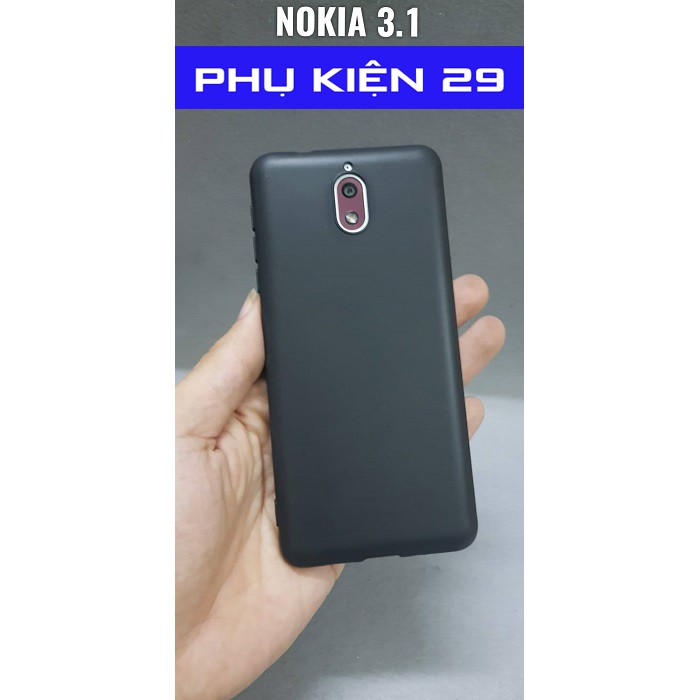 [Nokia 3.1/Nokia 3 2018] Ốp lưng silicon dẻo cao cấp Henyou