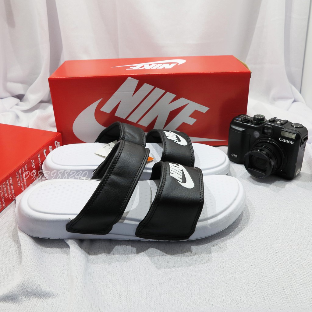 Dép đúc Adidas das ba sọc FREE SHIP + hộp hãng + VNXK tem tag hàng loại 1.1 đế mềm quai ngang nam nữ. BH Slippers