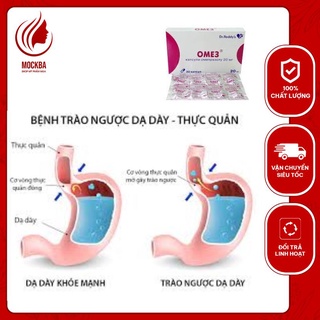Viên uống túi bao tử Ome3-Omez 20mg hộp 30 viên của Nga