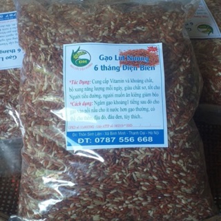 Gạo Lứt Đỏ Điện Biên túi 1KG