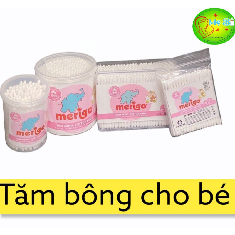 Tăm bông bạch tuyết cao cấp cho bé