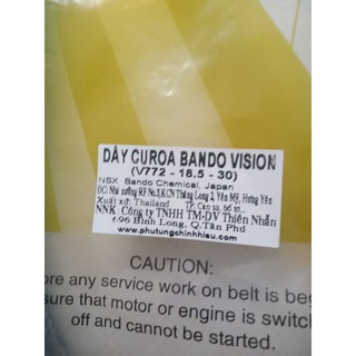 Dây curoa Bando Honda Vision 110cc ( Đời đầu )