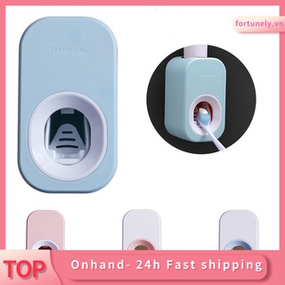 Handy wall mounted automatic toothpaste dispenser