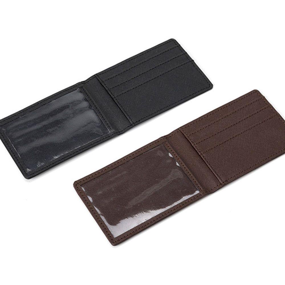 USNOW Ví Da Gập Đựng Tiền, Thẻ Tiện Lợi Giá Đỡ