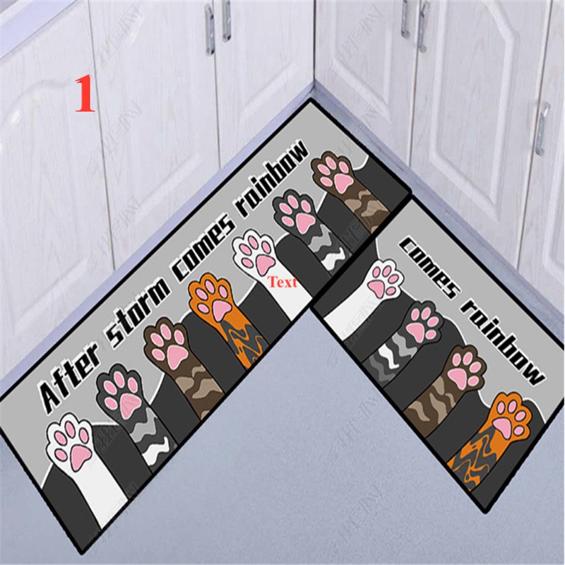 Thảm in 3D siêu mềm (40x60 + 40x120cm)