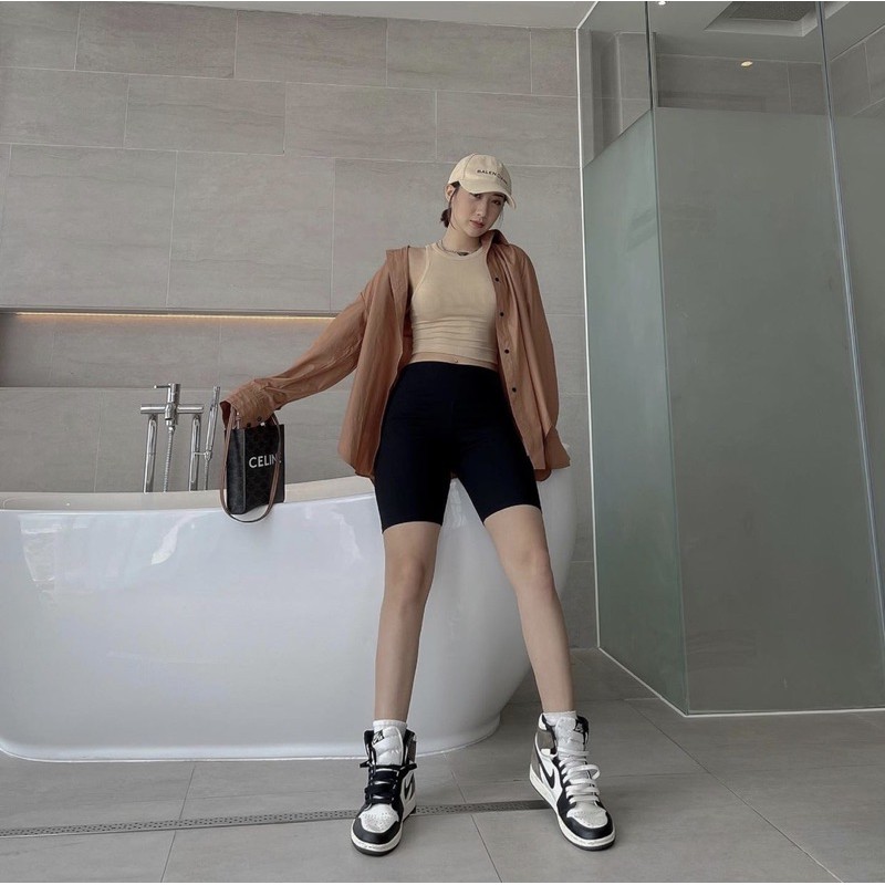 Quần Legging Lửng Nữ Thể Thao Nhiều Màu, Quần Ngố Nâng Mông, Co Dãn 4 Chiều - Choose Me KLP | BigBuy360 - bigbuy360.vn
