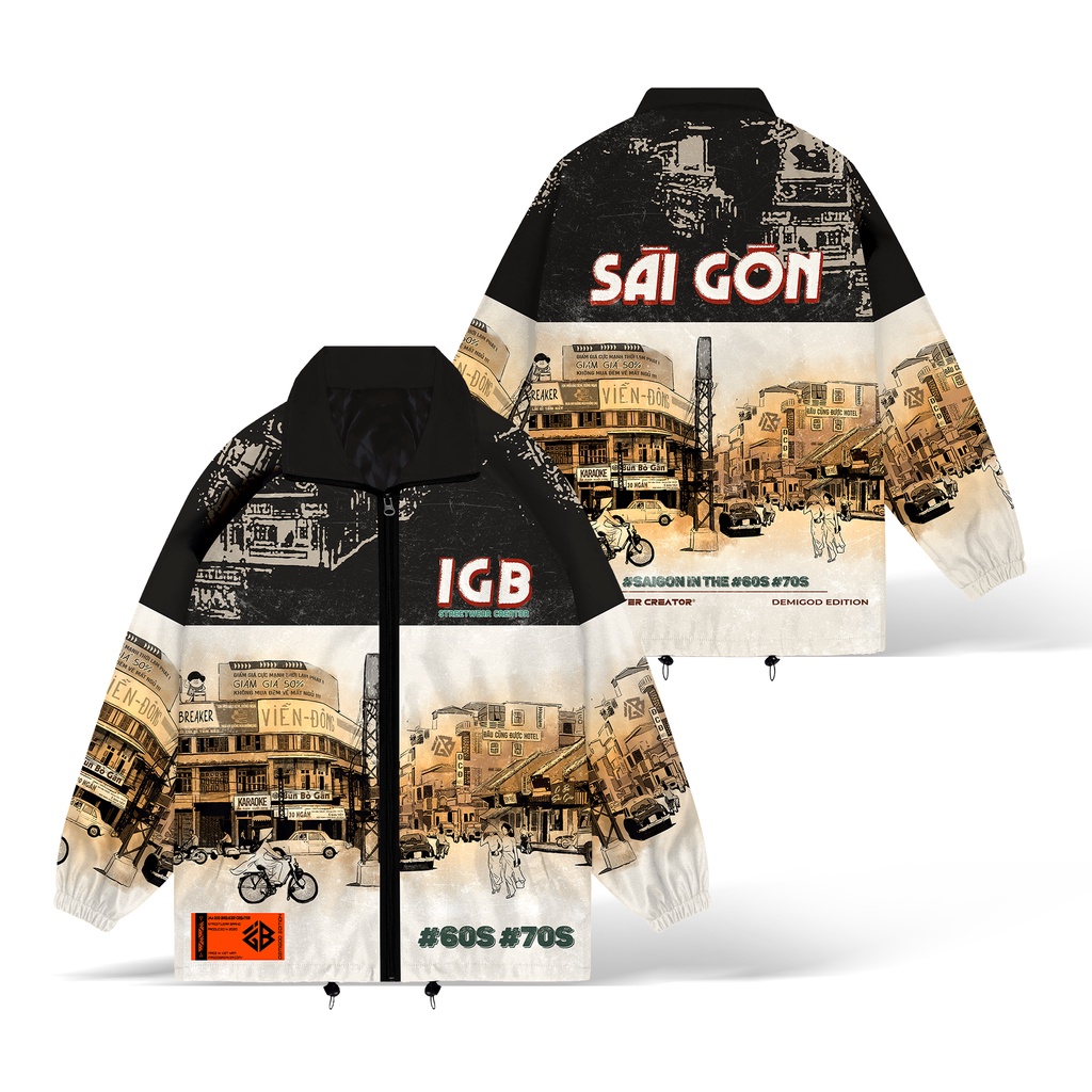 Áo Khoác Sài Gòn Xưa iMA God Breaker (iGB Sai Gon Jacket)