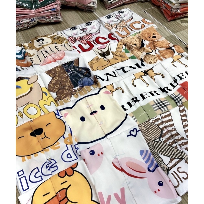 (Hình thật) Set Đồ bộ Pijama - Bộ đồ mặc nhà chất mango thiết kế siêu sang | BigBuy360 - bigbuy360.vn