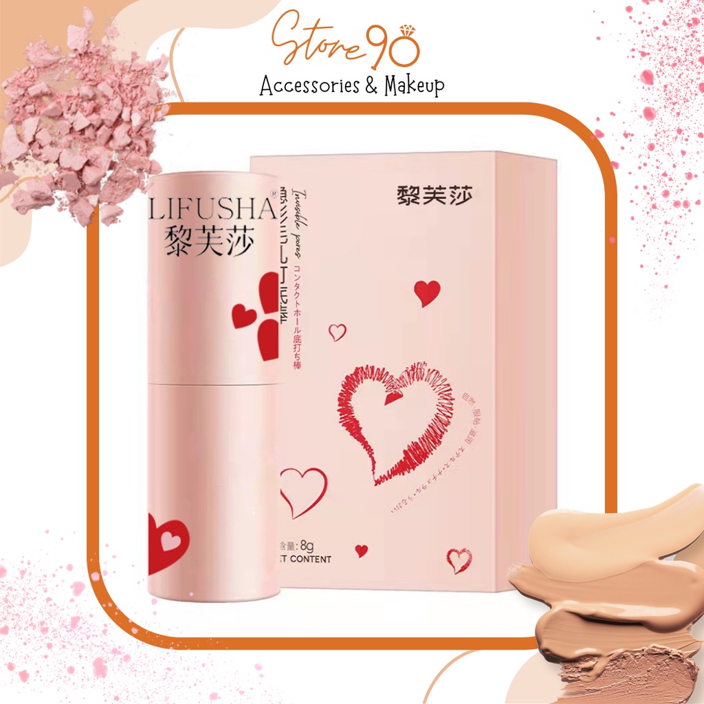 Kem lót làm mờ lỗ chân lông, dưỡng ẩm, làm đều màu LIFUSHA da dạng thỏi 4g - Mỹ phẩm nội địa Trung