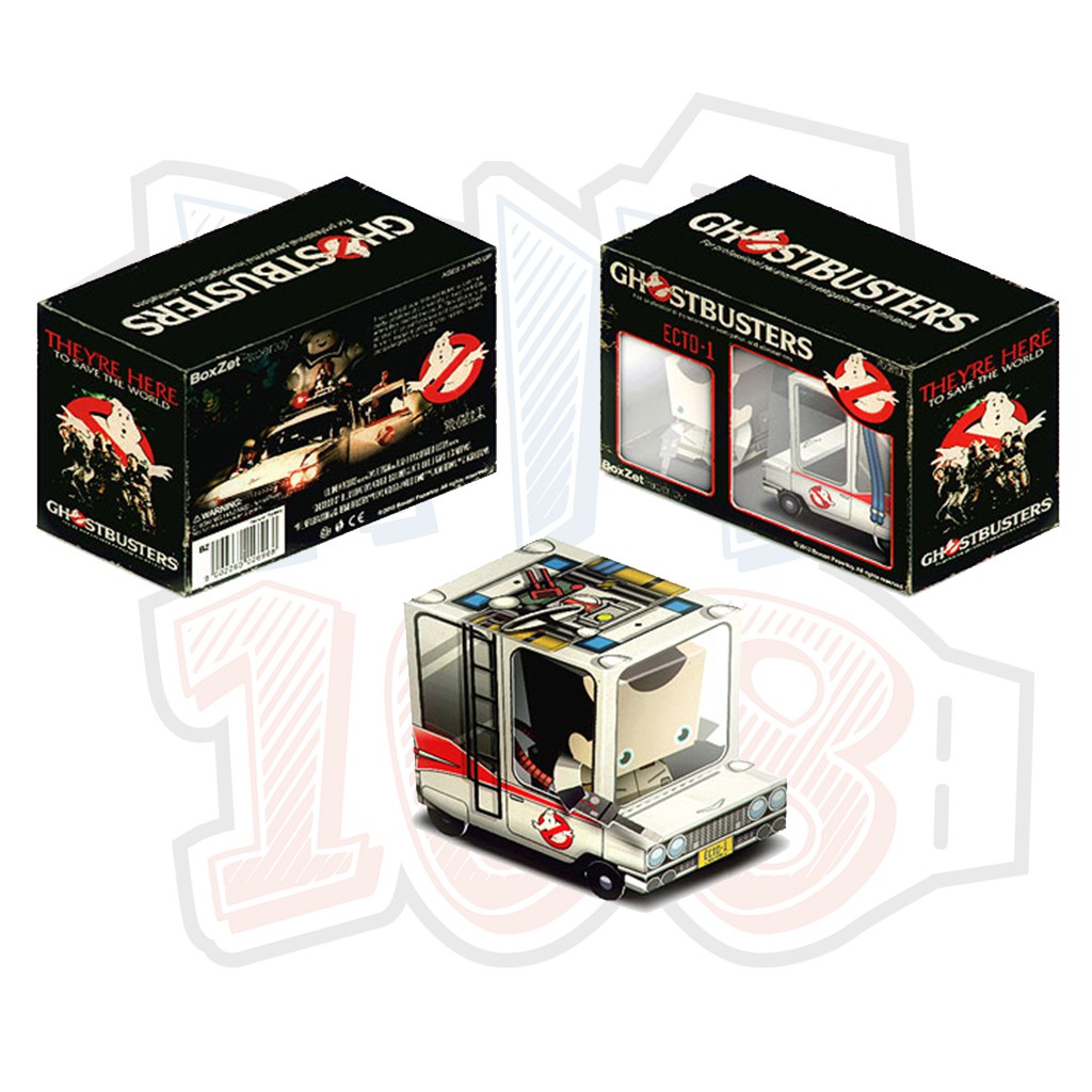 Mô hình giấy Hộp xe Ghost Busters - Boxzet