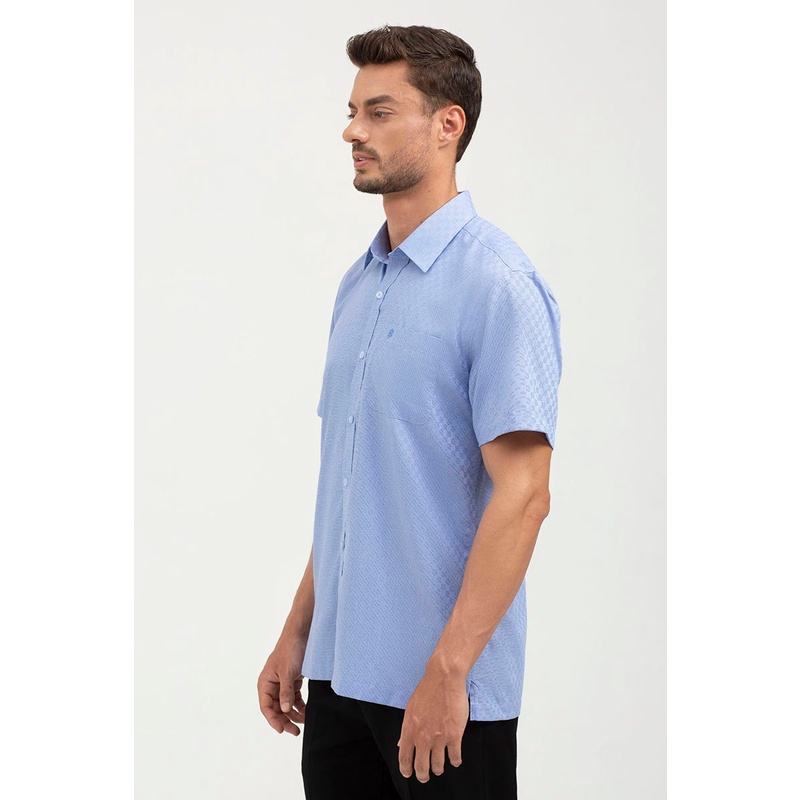 Áo sơ mi nam tay ngắn , thời thượng, lịch lãm, chỉn chu John Henry - WS22SS21P-SDBB
