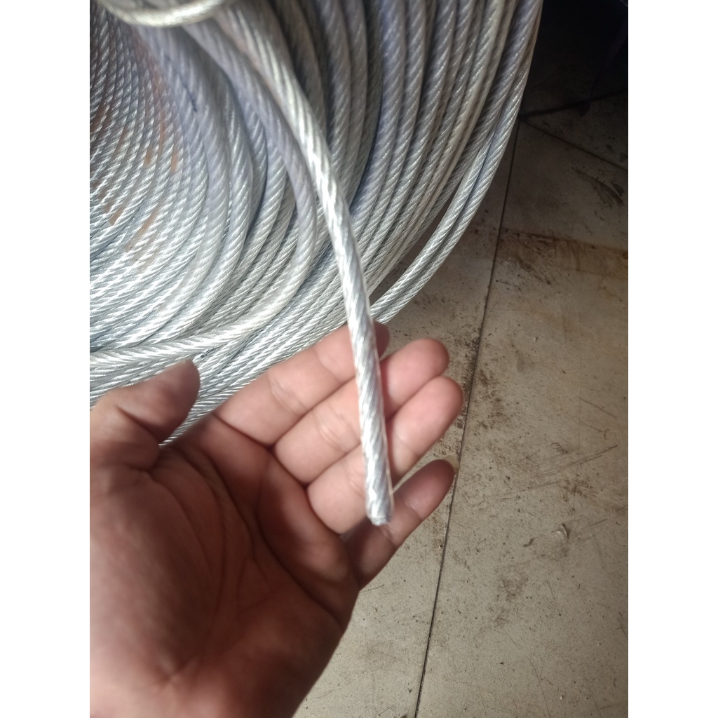 Cáp inox 304 bọc nhựa 4li, 5li, 6li cáp thép giá sỉ THÁI BÌNH VINA