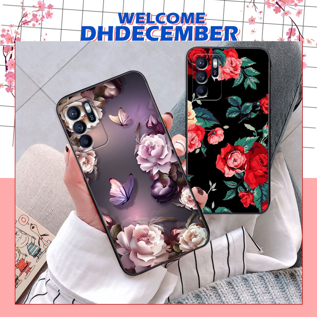 Ốp lưng Oppo RENO 6 5G / RENO 6Z 5G in hình hoa tinh tế , mới mẻ DH DECEMBER