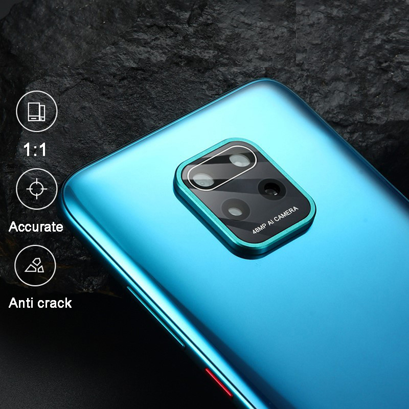 Kính cường lực bảo vệ camera sau viền kim loại Miếng dán màn hình Full Màn cho Xiaomi Mi Redmi Note 9 Pro 9s Poco F2 Pro