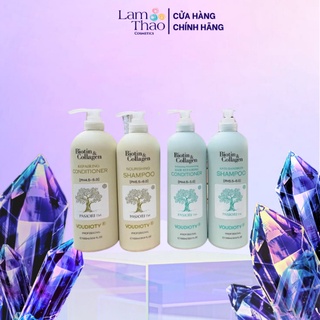 Bộ Dầu Gội Xả Voudioty Biotin & Collagen