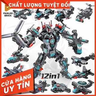 [Hàng Có Sẵn]Lego Panlos 633013 Lắp Ráp Robot Tiên Phong 12 in 1 ( 577 Mảnh )...
