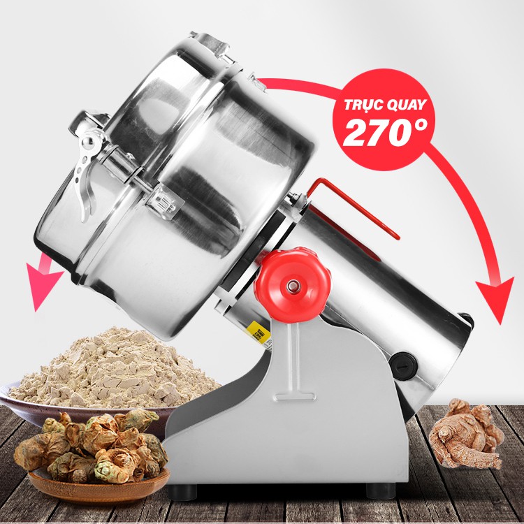 Máy Xay Đa Năng SEKA - Máy Xay Bột, Nghiền Xương - Inox 304 Cao Cấp - Công Suất 2980W - Máy Xay Seka