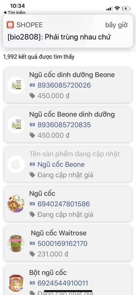 Ngũ cốc dinh dưỡng tăng cân- lợi sữa  BeOne | BigBuy360 - bigbuy360.vn