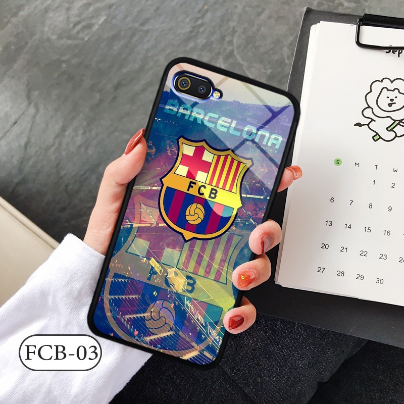 Ốp lưng 3D in logo đội bóng cho Realme C2