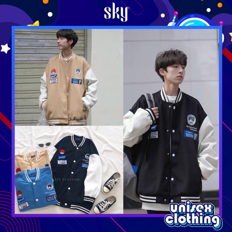 KHOÁC BOOMBER F HÌNH THẬT