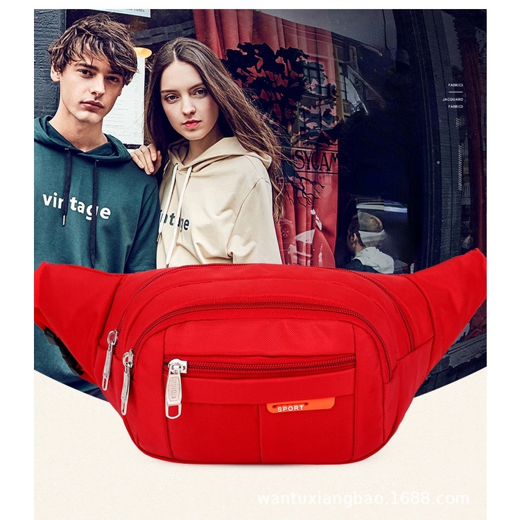 Túi đeo hông thể thao đựng điện thoại chống thấm nước cho nam và nữ