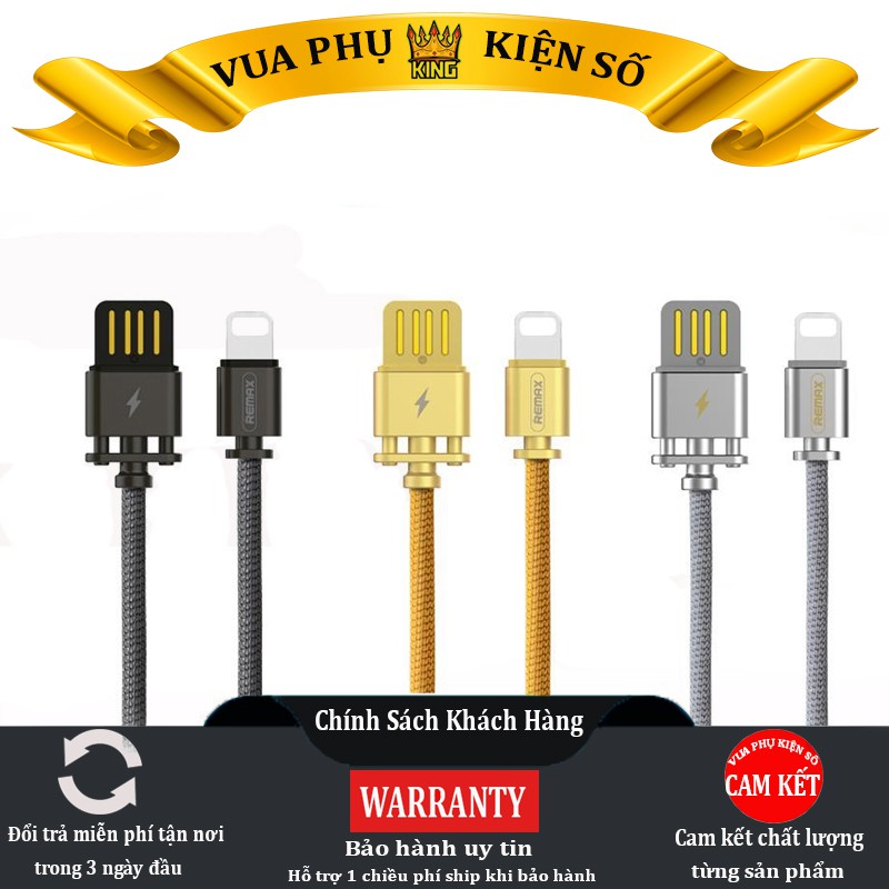 CÁP SẠC LIGHTNING REMAX RC-064