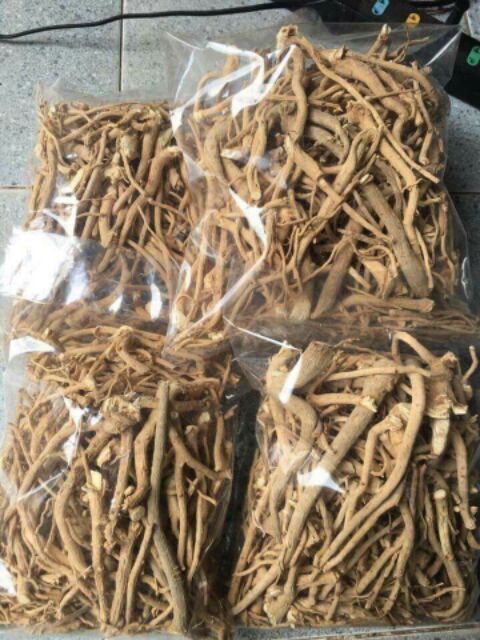 Combo 2 kg nấm ngọc cẩu khô và 2 kg rễ đinh lăng khô nguyên rễ