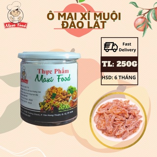 Ô mai xí muội đào lát chua ngọt maxifood 250g