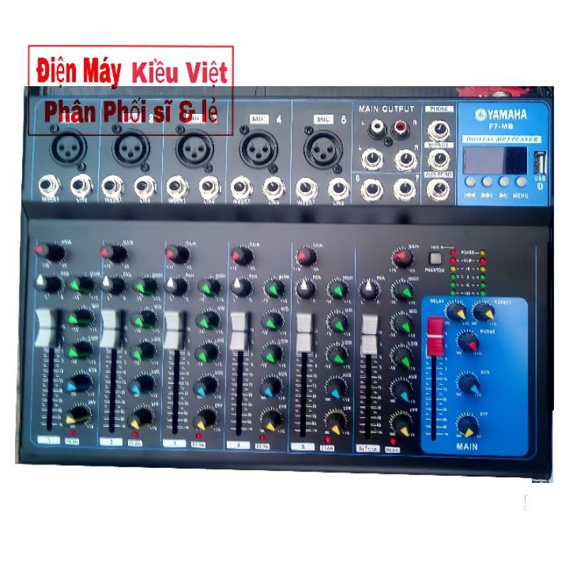 Mixer Yamaha F7 có USB Bluetooth Mixer F7 - Mixer F7 - Bàn trộn âm thanh