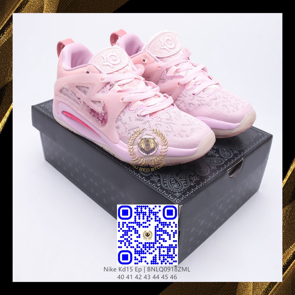 DQ3851 600 Nhận Order Giày Theo Mẫu,Size Loại Best Quality Sneaker ***Zoom KD 15  EP