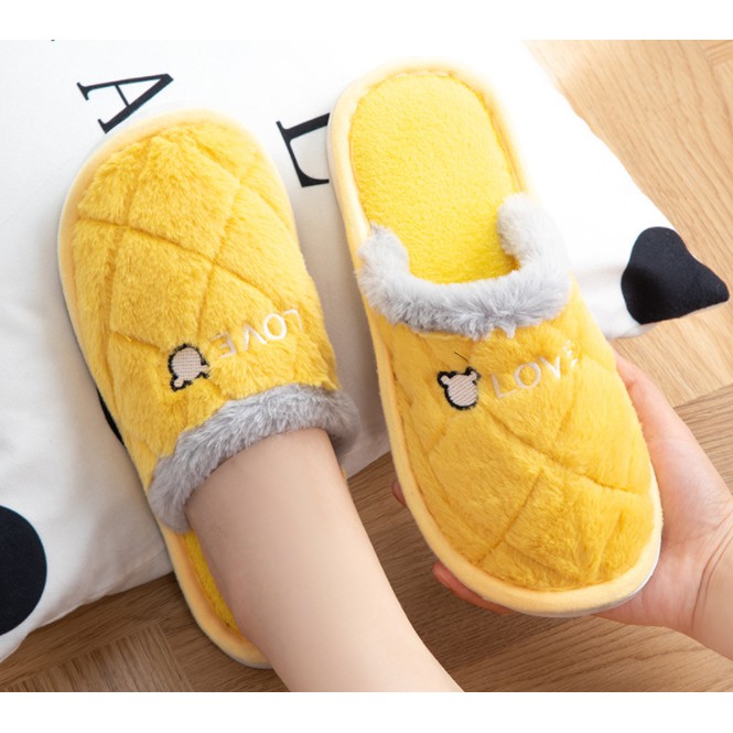 Dép Lông NineRed Giữ Ấm Chân Đi Trong Nhà - D43