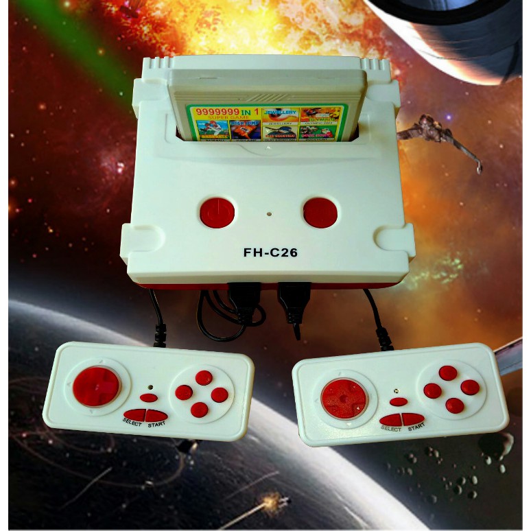 Máy chơi game băng nhựa Super 8 BIT RETRO loại máy tốt (Với băng tùy chọn)