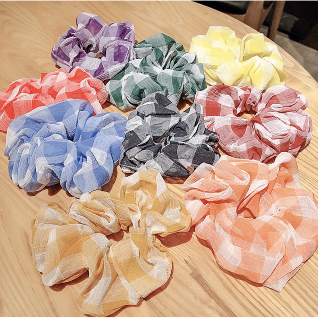 Dây cột tóc Scrunchies Caro nữ