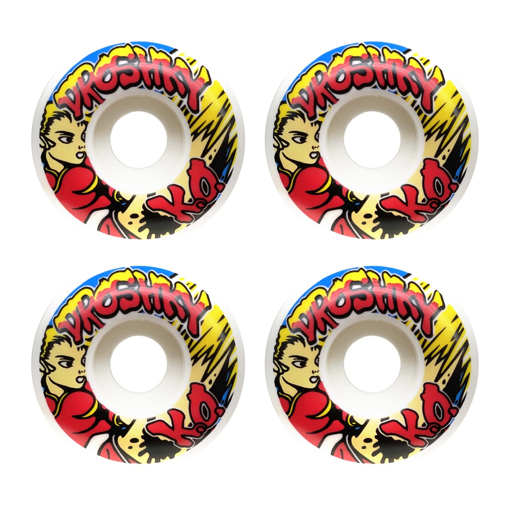 Bộ Bánh Ván Trượt Skateboard Chuyên Nghiệp Châu Âu - DROSHKY SKILL COMBO WHEELS 52MM