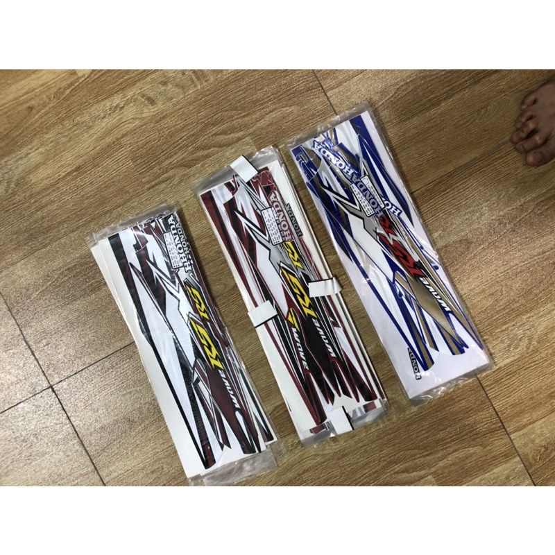 Tem dán 3 lớp xe Wave RSX ( tem chính hãng honda )