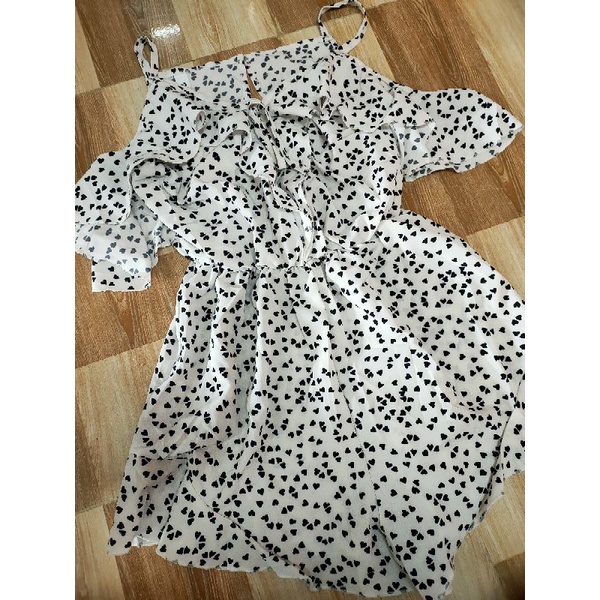 Jumsuit quần dài ống rộng,túm