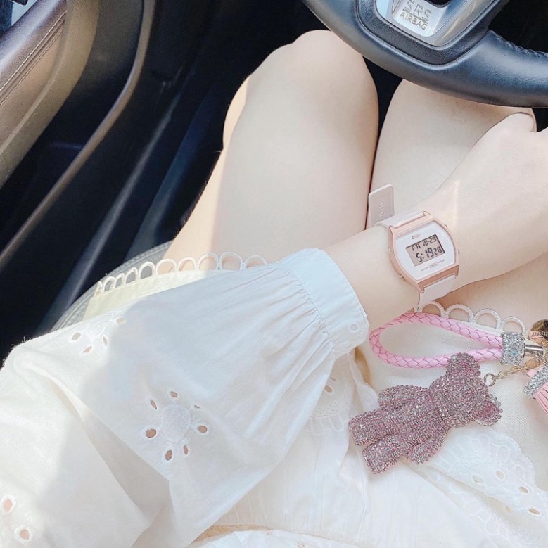 Đồng hồ điện tử nam nữ Casio LW204 dây nhựa unisex thời trang thể thao