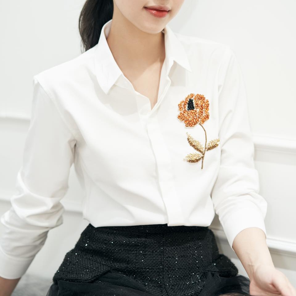 Áo Sơ Mi Thêu Hoa WeAr - WA70
