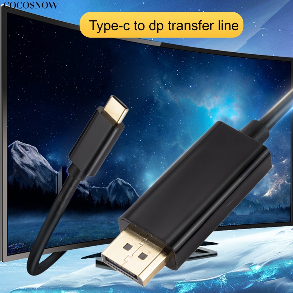 Dây Cáp Chuyển Đổi Type-C Sang Dp Dài 1.8m Ổn Định Cho Máy Tính | BigBuy360 - bigbuy360.vn