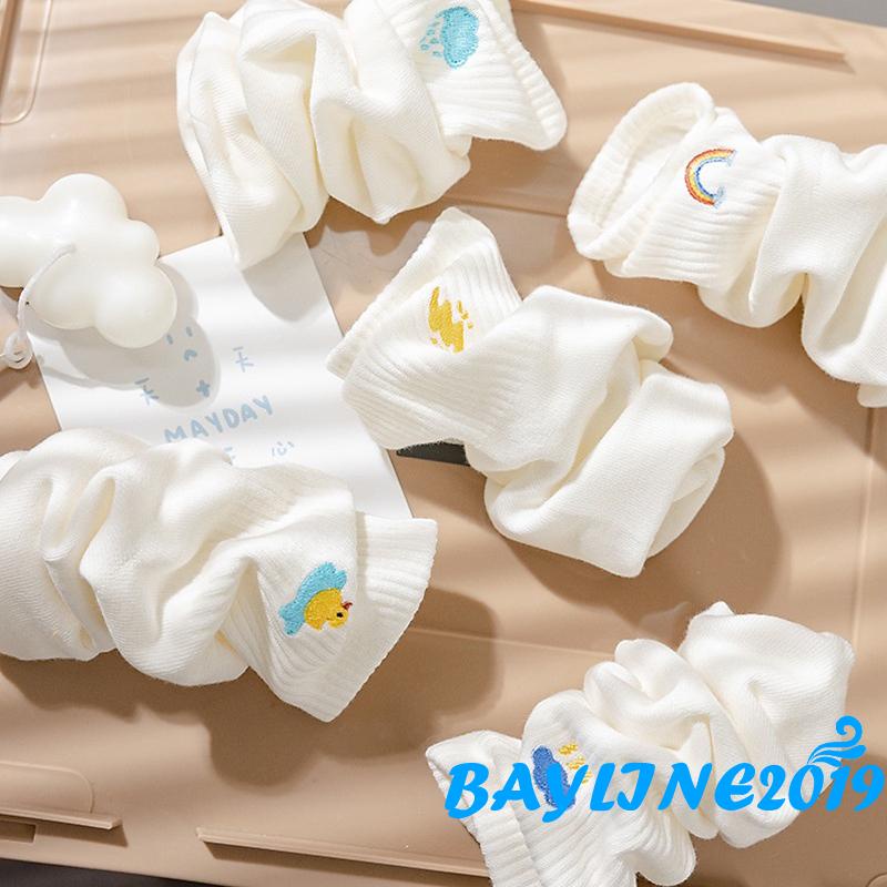 Vớ nữ dệt kim cổ cao in hình hoạt hình dễ thương