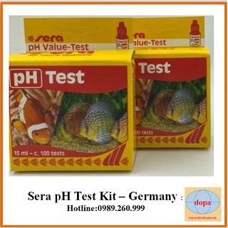 Test ph sera kiểm tra ph trong môi trường nướctest ph sera kiểm tra ph trong môi trường nước dopa.com.vn