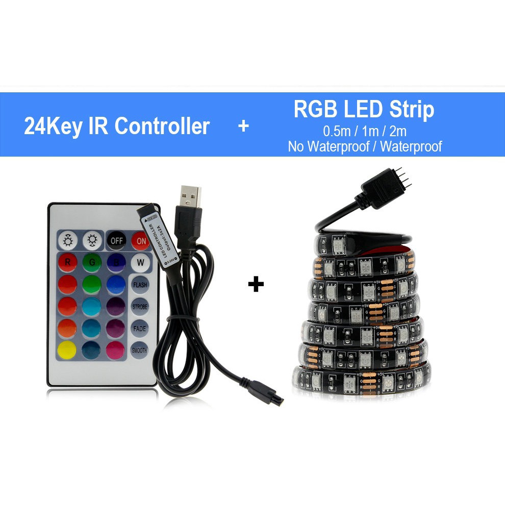 Dây Đèn Led Rgb Dc5V 5050 Trang Trí