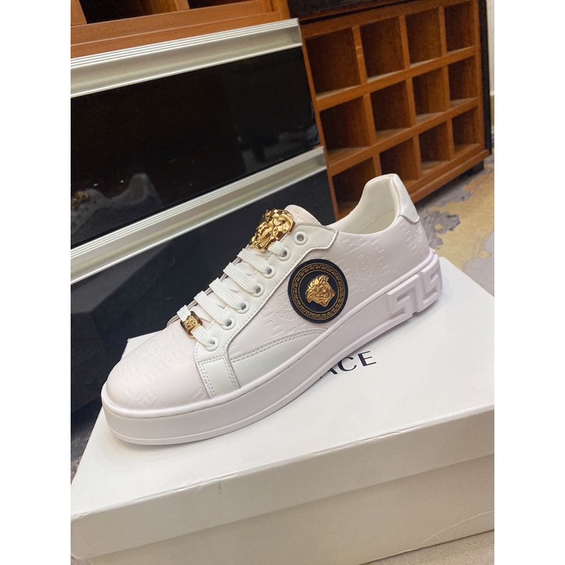 Giày thể thao/sneaker nam Versace Collection da thật cao cấp thiết kế độc đáo và sang trọng