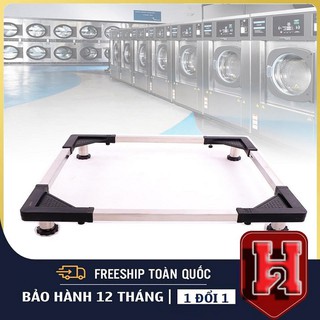 ❤ Kệ Đỡ Máy Giặt Tủ Lạnh Điều Chỉnh Được Kích Thước Có Bánh Xe ❤