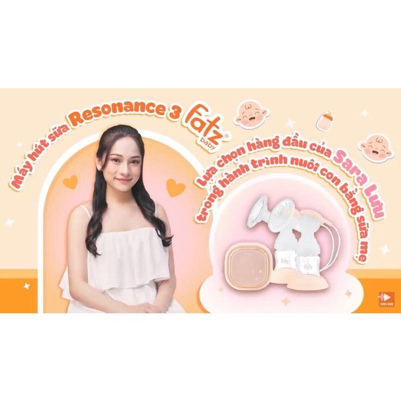 (BH 12 Tháng) Máy hút sữa điện đôi Resonance 3 Fatz Baby kích sữa siêu êm cho mẹ