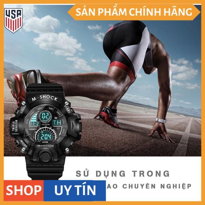 Đồng hồ Nam ARMY USA Chống Nước Siêu Bền - Thương Hiệu Cao Cấp từ Mỹ