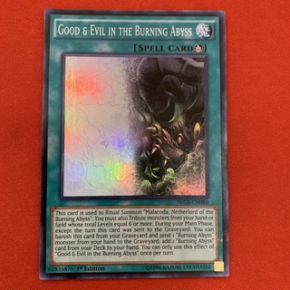 [Thẻ Bài Yugioh Chính Hãng] 'Good & Evil In The Burning Abyss'