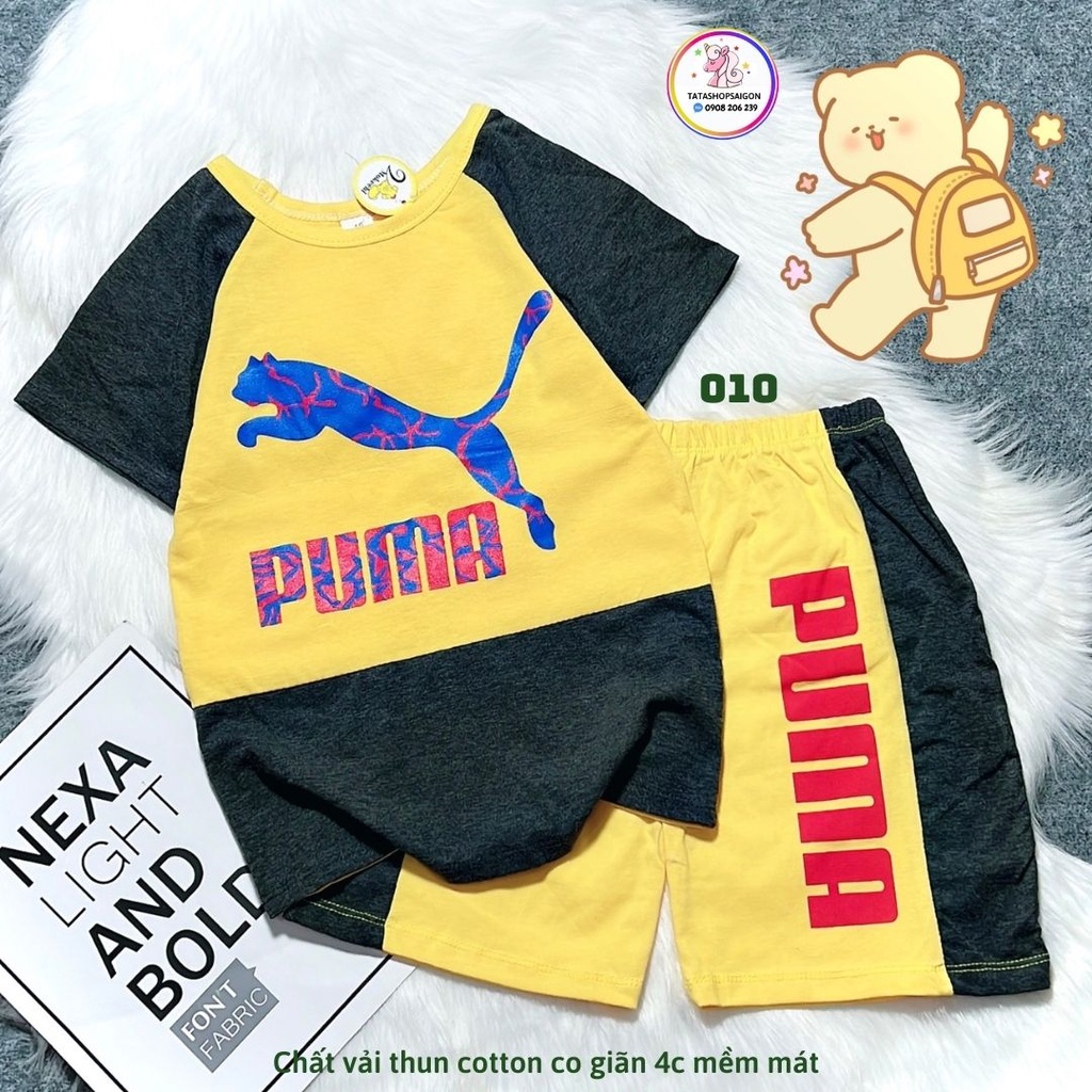 20 đến 38kg-  Bộ đồ đùi cho bé trai size đại chất thun cotton mặc mát 010